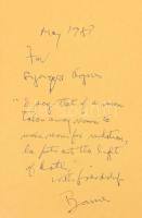 Barrie Stavis: Lamp at Midnight. A Play about Galileo. Introduction by Tyrone Guthrie. A szerző, Bar...