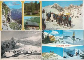 11 db MODERN Magas Tátra képeslap / 11 modern Vysoké Tatry postcards (High Tatras)