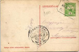 1915 Hernádszentistván, Kostolany nad Hornádom; Római katolikus templom, plébánia / church and recto...