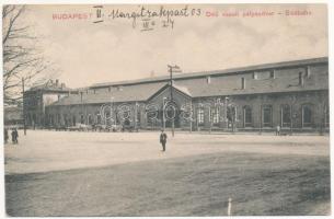 1913 Budapest I. Déli vaspálya, pályaudvar, vasútállomás