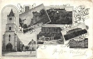 Galgóc with castle and church (EB)