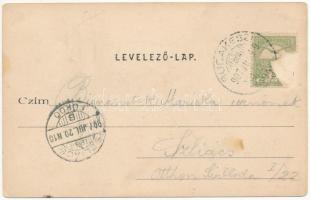 1907 Budakeszi, Grandits kávéház. Stern Jakab kiadása (Rb)