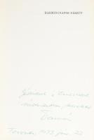 Tűz Tamás: Harmincnapos nászút. Toronto, 1973. Amerikai Magyar Írók. DEDIKÁLT Hegedűs Géza írónak. E...