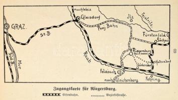 Die Riegersburg in wort und Bild. Ein Führer. Von Franz Stallinger Forstverwalter d.R.. Mit Illustra...