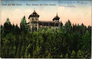 1915 Vatra Dornei, Dornavátra, Bad Dorna-Watra (Bukovina, Bucovina, Bukowina); + "Militärisch Geprüft" (EK)