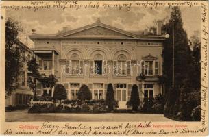 1914 Bad Godesberg (Bonn), Das alte kurfürstliche Theater / old theatre (Rb)