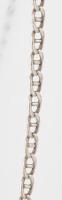 Ezüst (Ag) pálinkás pancer nyaklánc, jelzett, h: 56 cm, nettó: 10,7 g