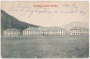 1909 Rózsahegy, Ruzomberok; Honvéd laktanya / K.u.K. military barracks (fa)