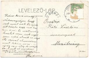 1910 Marosillye, Ilia; Fő utca, üzlet. W.L. Bp. 2085. Pannonia könyvnyomda kiadása / main street, sh...