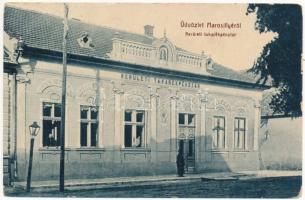 1916 Marosillye, Ilia; Kerületi takarékpénztár. W.L. Bp. 2081. Pannonia könyvnyomda kiadása / savings bank (lyuk / pinhole)