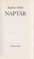 Radnóti Miklós
Naptár.
[Budapest], (1997). Helikon Kiadó (Gyomai Kner Nyomda Rt. [28] p.
A biblio...