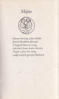 Radnóti Miklós
Naptár.
[Budapest], (1997). Helikon Kiadó (Gyomai Kner Nyomda Rt. [28] p.
A biblio...