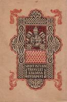 Szent Imre kalendárium az Úrnak 1930. esztendejére.
(Budapest, 1929. Szent István Társulat - Stepha...