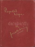 Puszta Sándor:
Rapszódiák könyve. (Molnár C. Pál szignált fametszetével.)
(Budapest, 1941. Kapiszt...