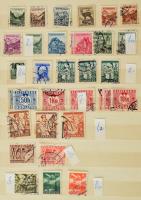 Danzig, Saar, Württemberg, Szlovákia, Böhmen und Mähren, Bayern bélyegek 8 lapos A4-es berakóban