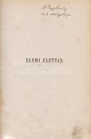 Huxley, Thomas Henry:
Előadások az elemi élettan köréből. Az eredetinek harmadik kiadása után fordí...