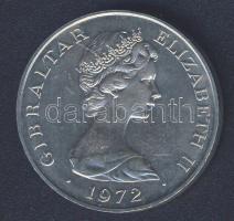 Gibraltár 1972. 25p "25. házassági évforduló" T:1/2