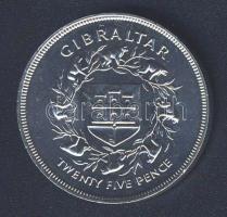Gibraltár 1977. 25p "Ezüstjubileum" T:BU