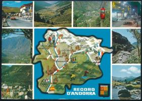 Andorra - francia posta 1965