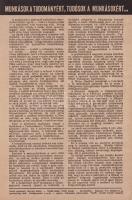 Élet és Tudomány. Munkások a tudományért - Tudósok a munkásokért. Felelős szerkesztő: Mariska Zoltán...