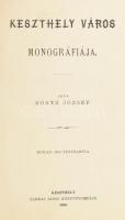 Bontz József: Keszthely város monográfiája. (Balaton) (Megjelent Magyarország ezredéves fennállásána...