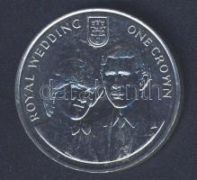 Gibraltár 1981. 1C "Károly és Diana esküvője" T:BU