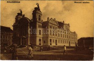 1907 Kolozsvár, Cluj; Nemzeti színház. W.L. 12. / theatre (EB)