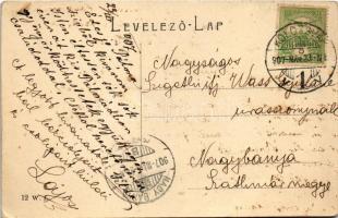 1907 Kolozsvár, Cluj; Nemzeti színház. W.L. 12. / theatre (EB)