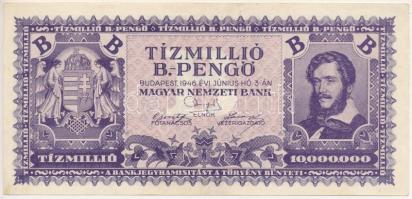 1946. 10.000.000BP T:XF,VF Adamo P38