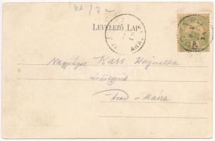 1904 Körösvölgye, Körös-völgye, Valea Cris; vasútvonal. Ferenczi és Társa fényképészeti műterem kiad...