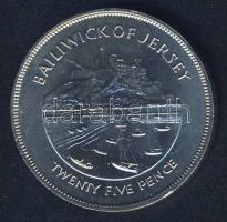 Jersey 1977. 25p "Ezüstjubileum" T:BU