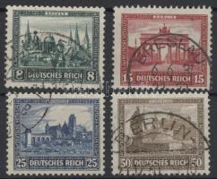 Deutsches Reich 1930 Nothilfe Mi 450-453 (Mi EUR 140.-)