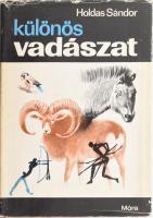 Holdas Sándor: Különös vadászat. Bp., 1969, Móra. Kiadói egészvászon kötésben, kiadói papírborítóban, borítón kisebb szakadásokkal, volt könyvtári példány.