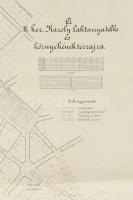 1898 Bp., A IV. kerület Károly laktanya telke és környékének térrajza, , "Való és ábránd" ...