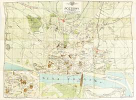 Pozsony. A város idegenforgalmi bizottságának kalauza. Pozsony,én. (cca 1900-1910),Reklamfuchs,(Hung...