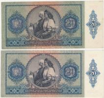 1941. 20P (2x) T:AU 
Adamo P12
