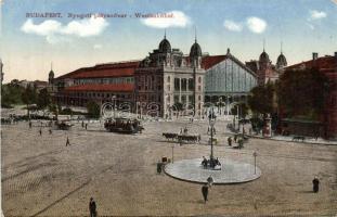 Budapest VI. Nyugati pályaudvar villamossal