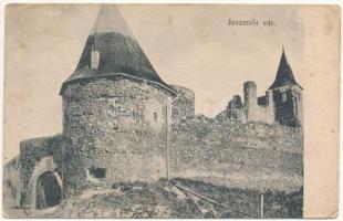 1908 Homonna, Homenau, Humenné; Jeszenői (Várjeszenő) vár. Hossza Gyula kiadása / Jasenovsky hrad / castle (EK)