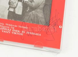 2 db Moldován Stefánia (1929-2012) opera-énekesnő által DEDIKÁLT/aláírt CD: Stefánia Moldován Sopran...