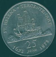 St.Helena 1973. 25p "300. évforduló" T:2 kis ph.