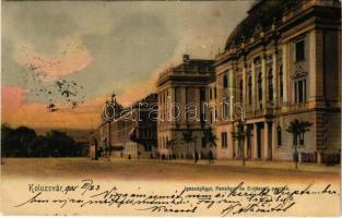 1905 Kolozsvár, Cluj; Igazságügyi, Pénzügyi és Erdészeti paloták / Palace of Justice, Financial Palace and Forestry Palace (fa)