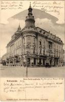 1905 Kolozsvár, Cluj; New York szálloda. Schuster Emil kiadása / hotel (EB)