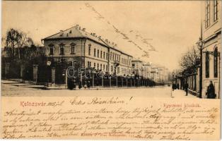 1903 Kolozsvár, Cluj; Egyetemi klinikák. Kováts P. Fiai kiadása / university clinics (EK)