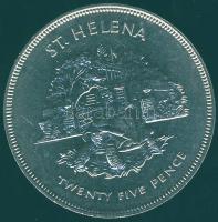 St.Helena 1977. 25p "Ezüstjubileum" T:BU