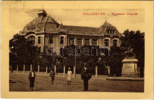 1913 Kolozsvár, Cluj; Egyetemi könyvtár. Ujhelyi és Boros kiadása / university library (EK)