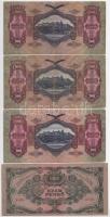 7db-os vegyes pengő bankjegy tétel, mind valamilyen numizmatikai találkozó felülbélyegzésével T:F,VG