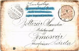 1899 (Vorläufer) Ivano-Frankove, Janów, Yaniv (Lviv, Lwów); Hotel restaurant interior. Franciszek Ba...