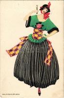 1917 Mode. B.K.W.I. 3142-2. s: Mela Koehler