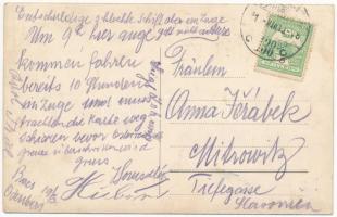 Barcs, Dráva-part, úszó hajómalom / floating ship mills (boat mills) (ázott sarkak / wet corners)