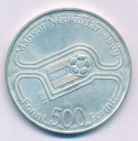 1981. 500Ft Ag "Labdarúgó Világbajnokság 1982" műbőr tokban T:BU 
Adamo EM64